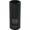 Dynamic 3/8" Drive Deep Socket, Black Phosphate, Tools 3/8" Drive 6 Point Metric, 19mm Deep Length D007219 - alternate 1